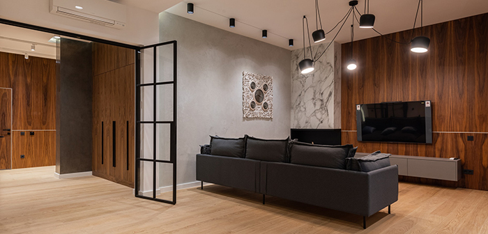 sitting room living room wooden